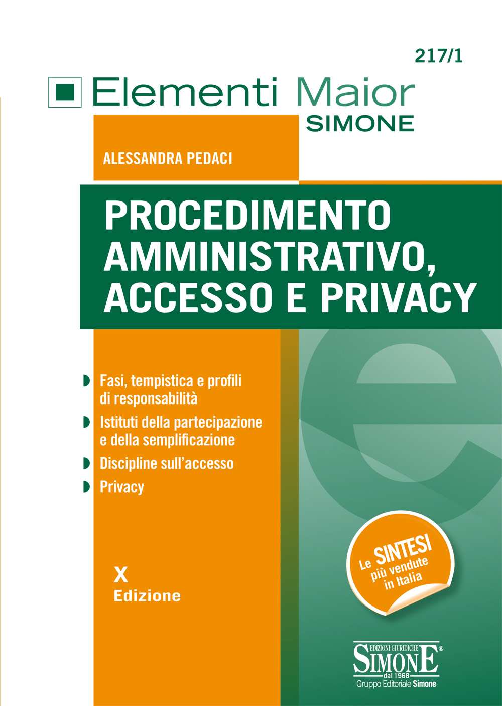 Procedimento Amministrativo e Diritto di accesso