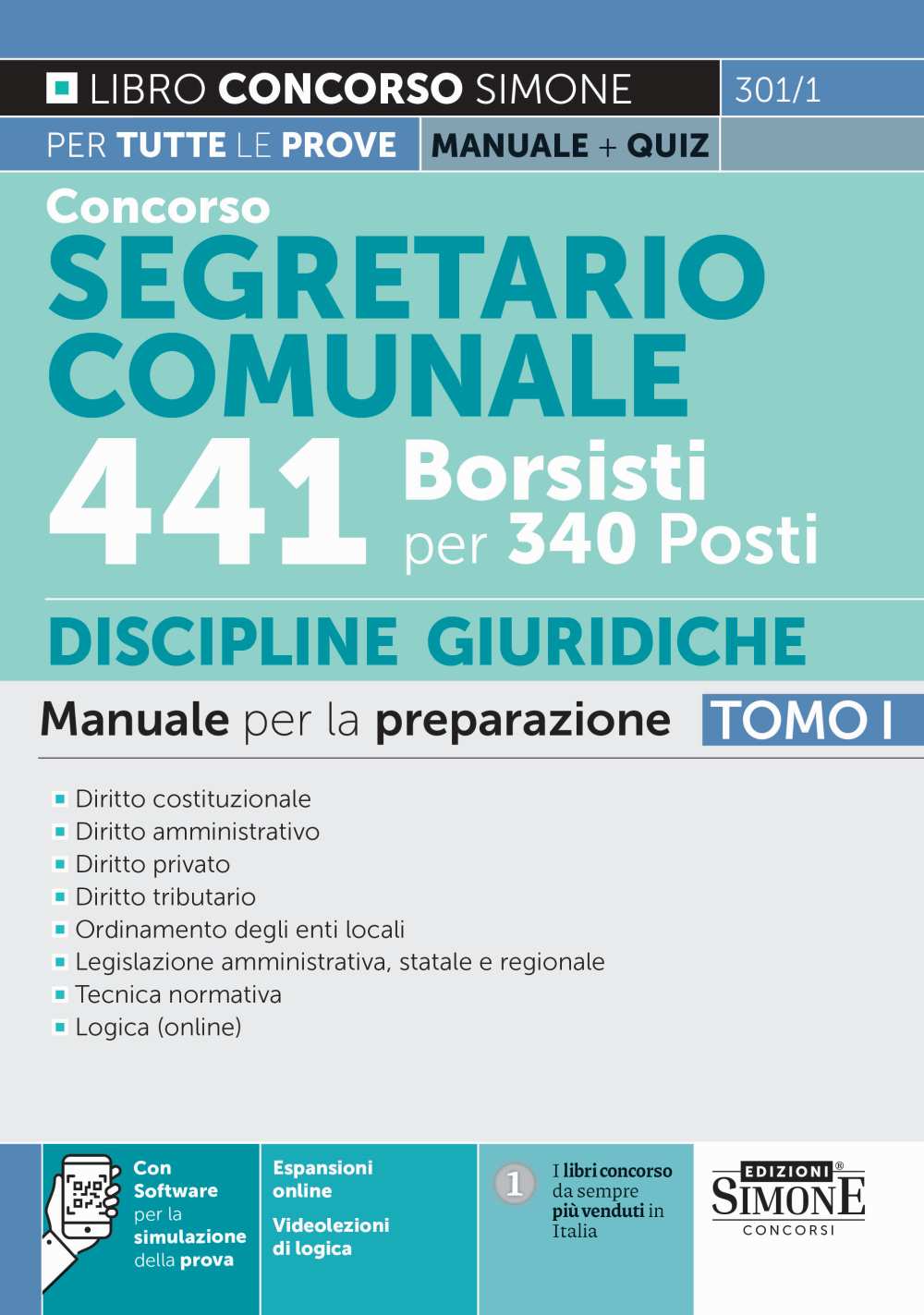 Corso-concorso per 260 Segretari Comunali - Area Giuridica e Gestionale