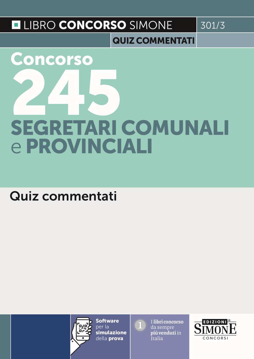 V Corso-concorso - 260 Segretari Comunali - Quiz per la prova preselettiva