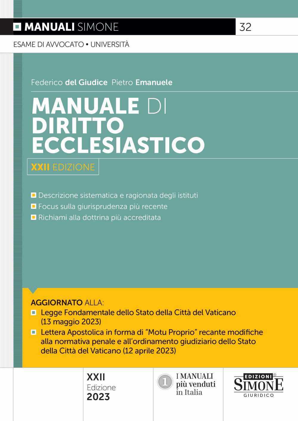 Manuale di Diritto Ecclesiastico